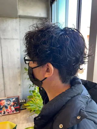 メンズ 透明感/血色カラー/ 似合せレイヤー/ゆいのヘアスタイル