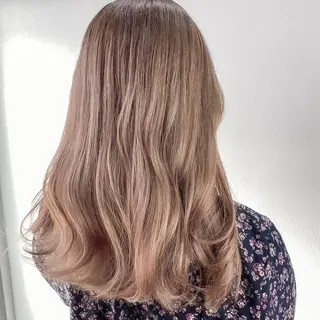 ロング カラー 透明感カラー/パーマ 🌀アオノのヘアスタイル