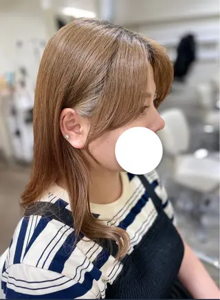 セミロング ヘアメイクニューヨーク根津店所属・リニューアルオープン ☆根津店齋藤のヘアスタイル