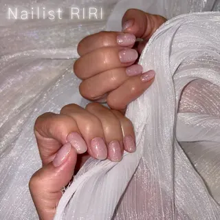 ショート salon bT所属・ririnail✴︎ シンプル/ニュアンスのネイルデザイン