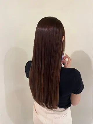 ロング パーマ 西川 舞彩のヘアスタイル