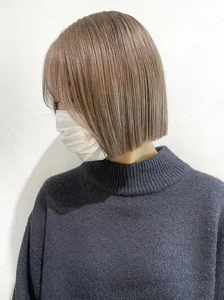 ミディアム カラー ITbyALBUM 中野店のヘアスタイル