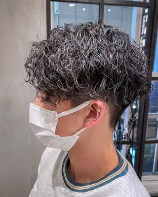 パーマ メンズ メンズ特化ニュアンス パーマ　RYOのヘアスタイル