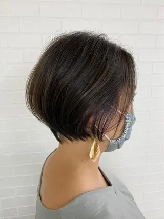 ショート カラー パーマ 🎁無料カットカラー 📷撮影モデル募集✨のヘアスタイル