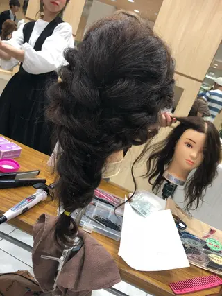 ヘアアレンジ GLROW haruhiのヘアスタイル