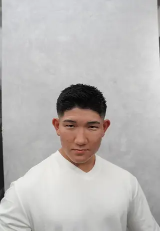 ショート メンズ パーマ特化 スタイリスト石田のヘアスタイル