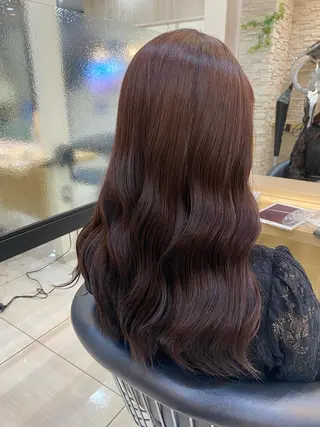 ロング カラー 韓国ヘア/艶カラー minamiのヘアスタイル