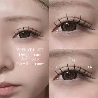 マツエク・マツパ 長谷川 湖虹のマツエク・マツパデザイン