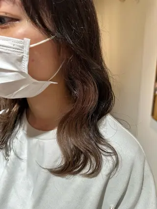 カラー lint所属・大津 寧々のヘアスタイル