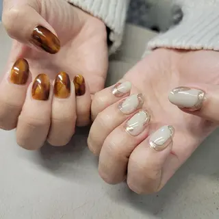 ネイル みよし市 nail salon*pomnal.co所属・Shimada Harukaのネイルデザイン