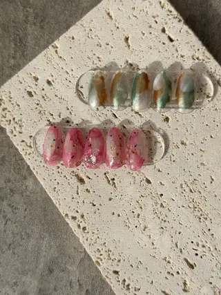 ネイル Cure.美爪育成 salon大関のネイルデザイン