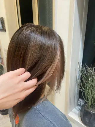 ショート カラー 🪼高評価🪼 💎柴崎の藤咲💎のヘアスタイル