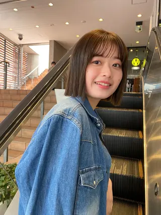 ミディアム カラー SPADIC 大阪店所属・梅田美容室 SPADICユヅキ♠のヘアスタイル