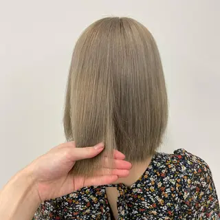 ショート トレンドモテカラー 🩷色落ちまで可愛くのヘアスタイル