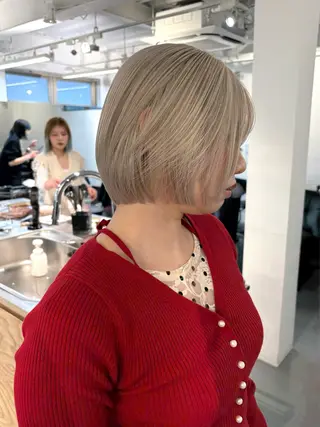 ショート カラー 村田 りょうやのヘアスタイル