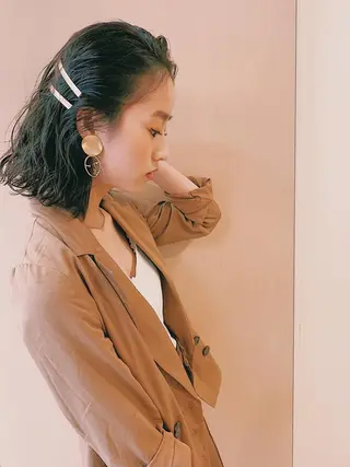 ミディアム カラー IDEA 柏の葉KOILRINKGARAGE所属・お洒落満足度 ◎💮井上のヘアスタイル