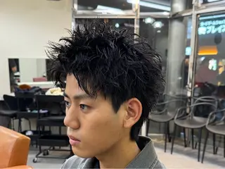 パーマ メンズ パーマ／京都駅 ／メンズ/藤井　翔のヘアスタイル