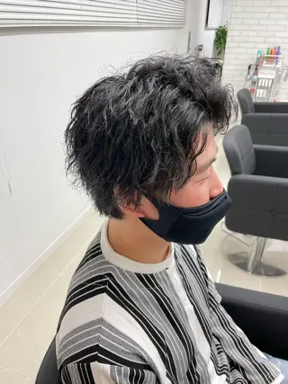 ショート パーマ ヘアアレンジ メンズ 🔥メンズ特化🔥 木村 祐太のヘアスタイル