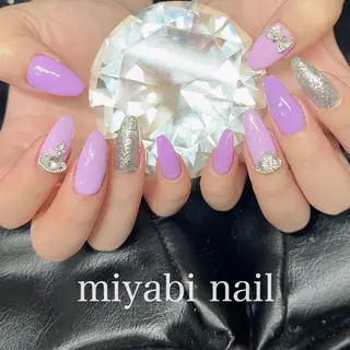 ネイル miyabi nail 桂川駅近くのネイルデザイン