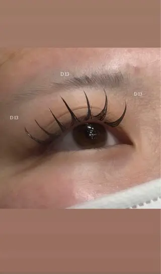 マツエク・マツパ 西崎 花音のマツエク・マツパデザイン