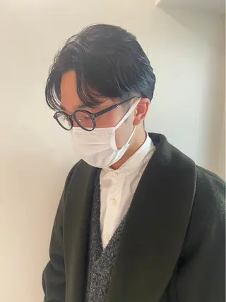 メンズ アオイ/透明感カラー レイヤー🌙のヘアスタイル