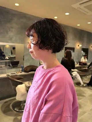 ショート 山元 くるみのヘアスタイル