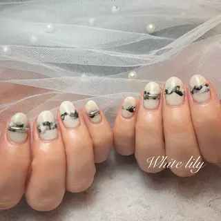 ネイル White lily所属・牧田 雅世のネイルデザイン