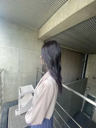 ロング カラー PREVIA銀座渡辺 真矢のヘアスタイル