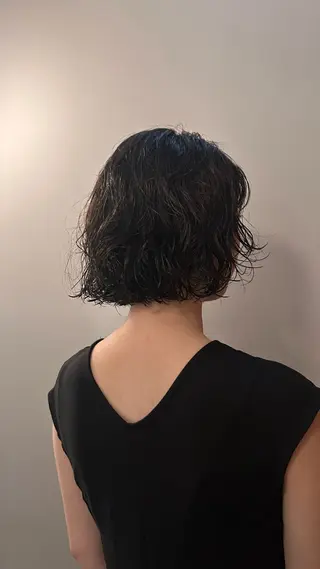 ショート パーマ 🌿ボブ パーマ高橋啓太🌿のヘアスタイル