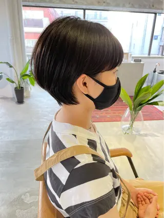 ショート カラー ショート・ボブ 徳竹淳一のヘアスタイル