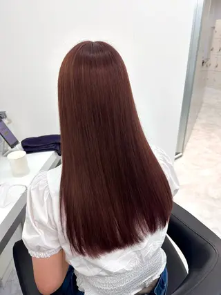 セミロング rio🧚🏻‍♀️ 暖色/グレージュのヘアスタイル