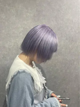 ショート カラー #韓国ハイトーン💓 TOWAのヘアスタイル