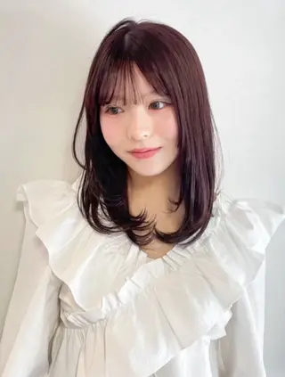 セミロング miyabi/ eMuのヘアスタイル