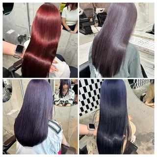 ロング カラー ⭐️ハイトーン⭐️ 💕SAKURA💕のヘアスタイル