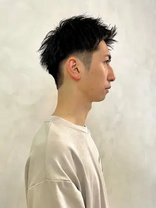 ショート メンズ misch by urban所属・髪質改善ストレート KENTOのヘアスタイル