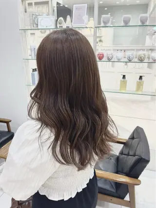 ロング カラー ヘアアレンジ 裾カラー/Aya🥀のヘアスタイル