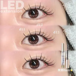 マツエク・マツパ nixie ゆいのマツエク・マツパデザイン