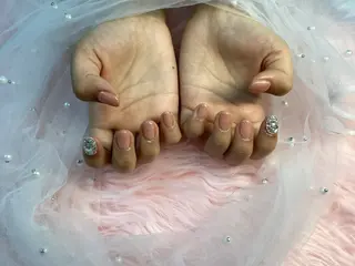 ネイル パーツ全部¥110 サロンミミのネイルデザイン