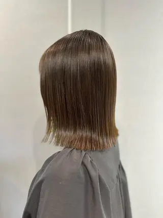 ミディアム カラー K Harukaのヘアスタイル