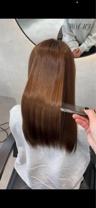 ロング Mi9nonbyRAFTOKYO所属・RAF Yunaのヘアスタイル