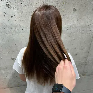 ロング カラー wabi  hair salon所属・wabi/艶カラー タカハシ　トモヒロのヘアスタイル