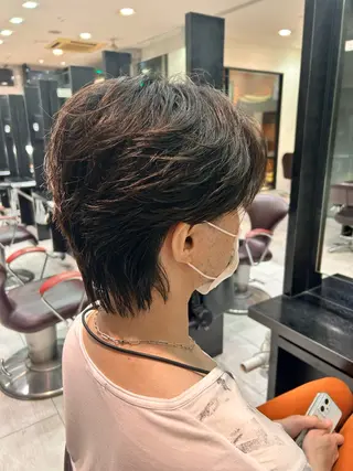 ショート メンズ EARTH大宮宮原店所属・ri kuのヘアスタイル