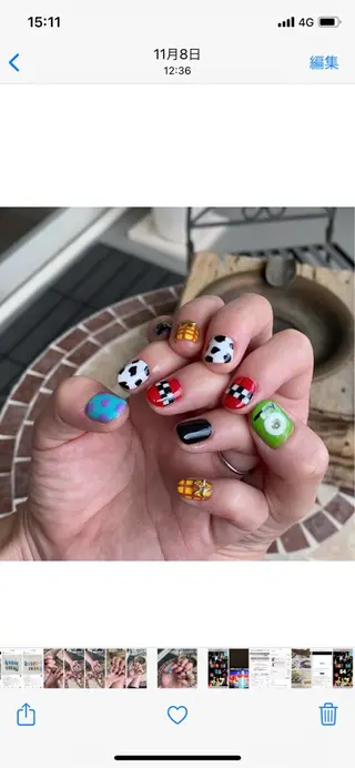 ショート ネイル NEW WORLD所属・MIZUKI 🌏NEWWORLDのネイルデザイン