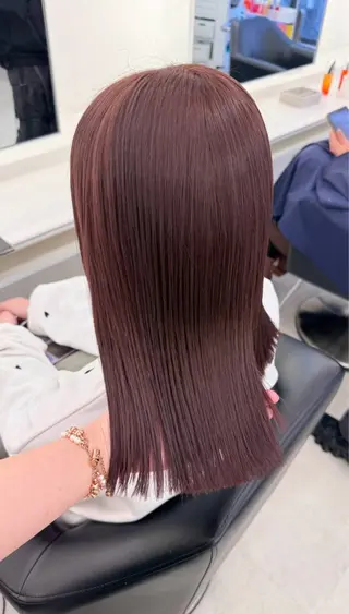 ロング カラー ParveMix🎀 稲垣詞葉のヘアスタイル
