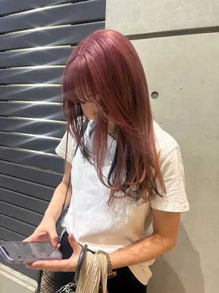 カラー 伊藤 優衣 /カットモデル名古屋のヘアスタイル