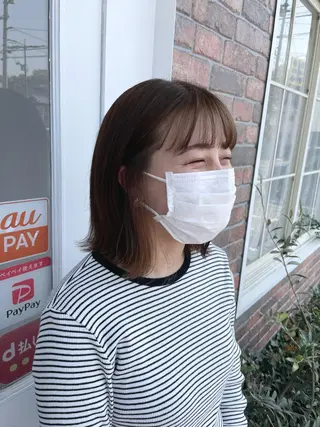 ミディアム カラー Mintleaf 💛MAYUKOのヘアスタイル