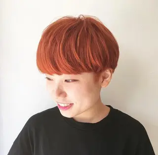 ショート カラー yuki hair所属・yuki watanabeのヘアスタイル