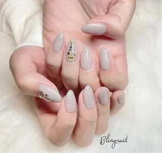 ネイル 23時まで❤︎韓国、 ワンホンネイルのネイルデザイン