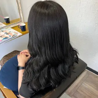 セミロング カラー peqss/ keita🏄‍♂️のヘアスタイル