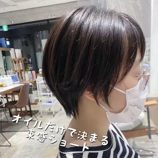 ショート ✨圧倒的満足度◎ 小顔美人ショート✨佃のヘアスタイル